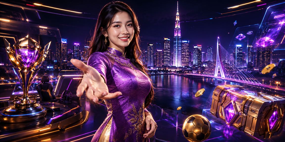 Người mặc áo dài tại TP Hồ Chí Minh theo dõi giải esports và dùng voucher cá cược
